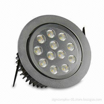 LED Downlight with 60 to 90° Beam Angle, 15 to 16W Power and 5-year Warranty